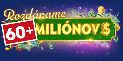 Rozdávame 50 MILIÓNOV $